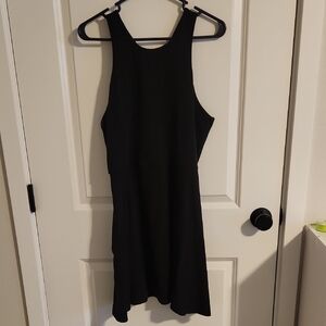ATHLETA Black Sleeveless Dress (Worn Once)